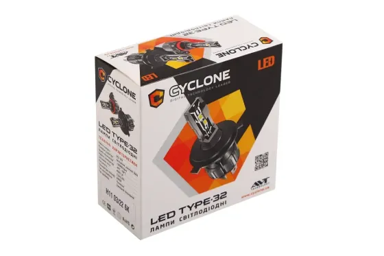 Лампа диодная  H11  12В  4800лм/6000К/15Вт/6GC5530 Cyclone как галогенная Винница