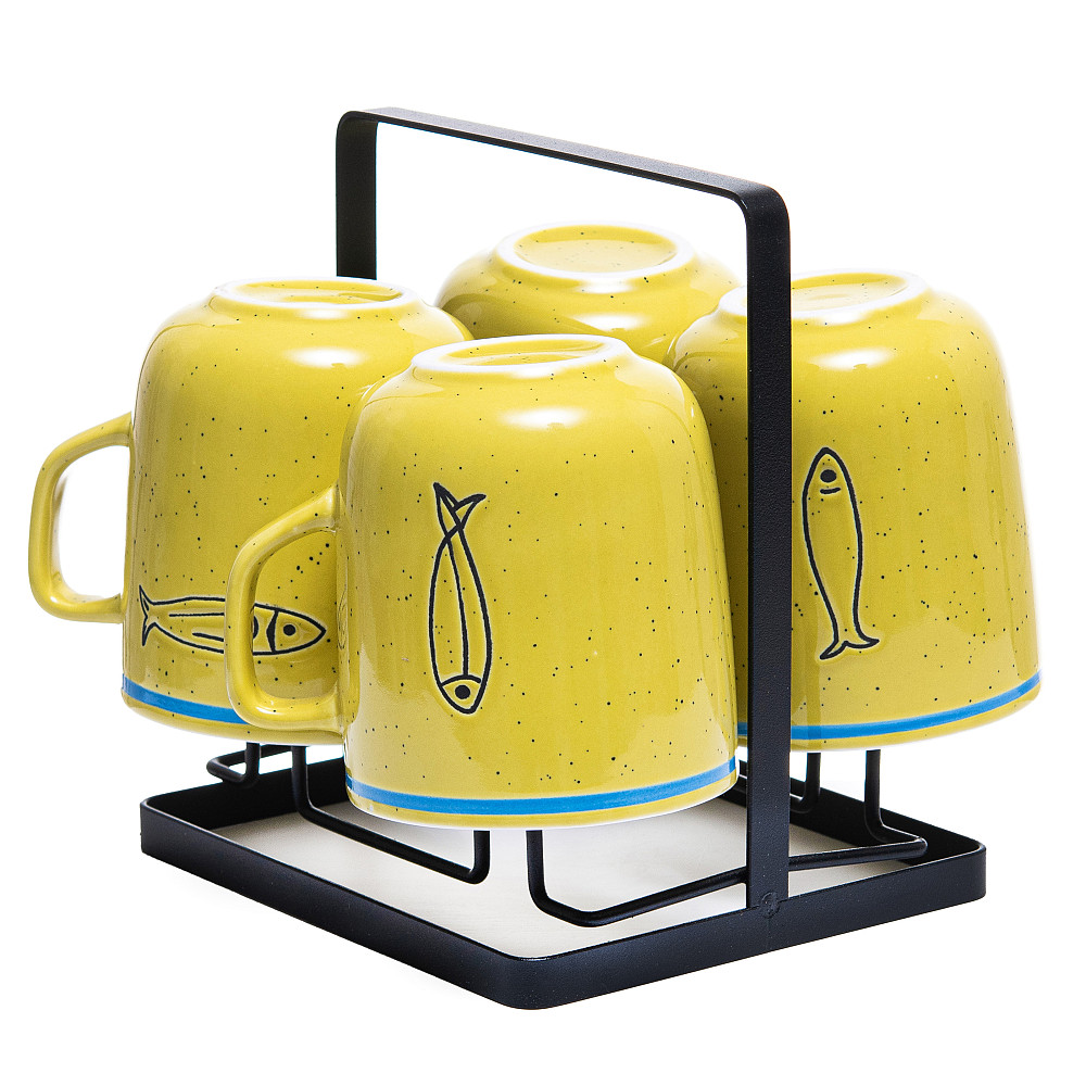 elemi Підставка для чашок elemi (чорна) для 4 шт. метал Коломыя - изображение 8