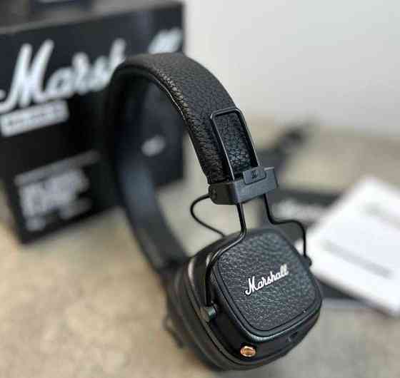 Навушники Marshall Major 5 чорні — Bluetooth 100 годин без підзарядки. Харків