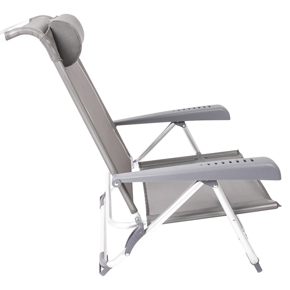 Кресло раскладное Bo-Camp Saint-Tropez Grey (1204796) Винница - изображение 14