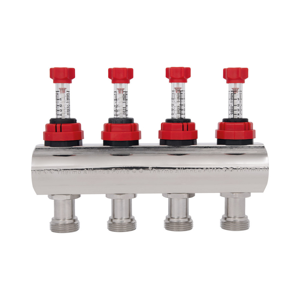 Колектор із витратами Thermo Alliance Forte 1" 4 виходи SF001W4 Київ - фото 12