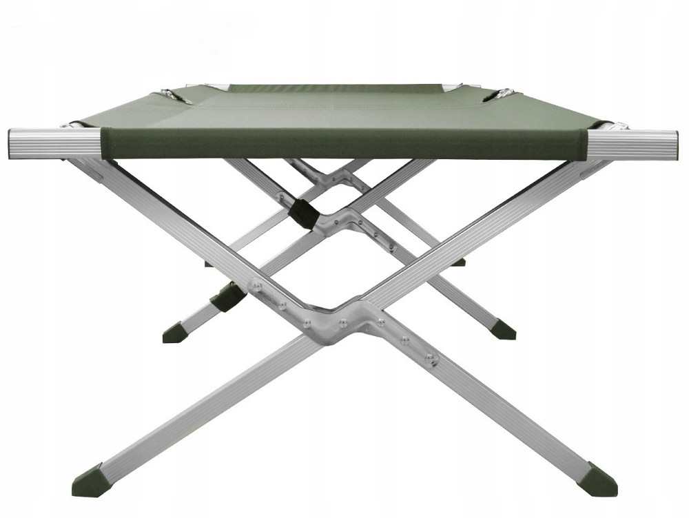 Складная Раскладушка алюминиевая 190х65 см с сумкой Mil-Tec (14402001) Olive Нововолынск - изображение 5