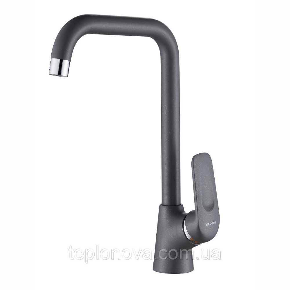 Смеситель для кухни Globus Lux Koln GLK-0203L-3-TITANIUM Черновцы - изображение 3