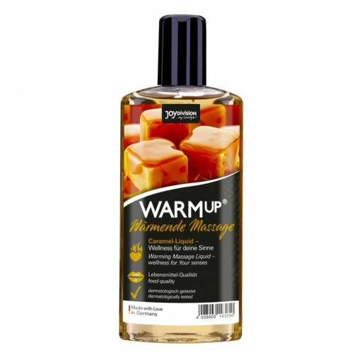 Масло для массажа согревающее и съедобное WARMup Caramel 150ml Sex Aura Киев - изображение 2