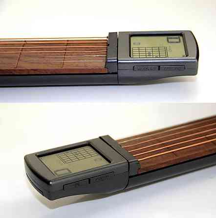 Кишенькова гітара RESTEQ — портативна складна гітара з дисплеєм для тренування акордів, 28–48 см Київ