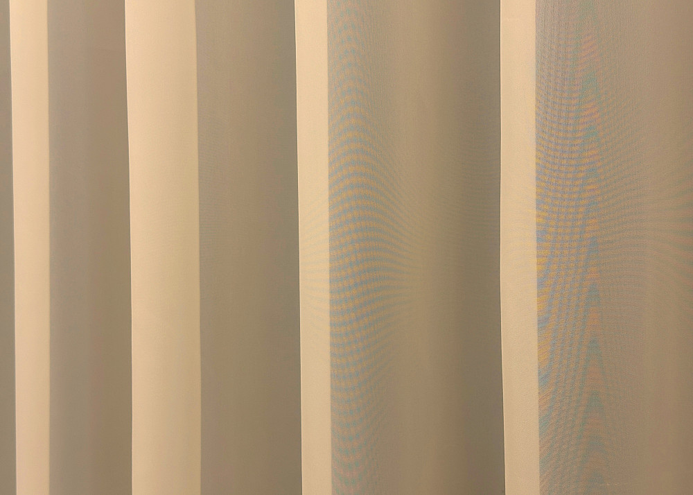 Тюль VR-Textil н134 Шифон однотонний Карамельний 400х250 см (41-101) Київ - фото 5