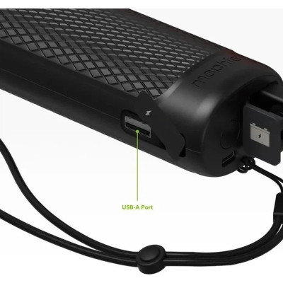 Пуско зарядное устройство Mophie 9900mAh 2A, бустер 400A, встроенный фонарик 450lm, Black (53046) Винница - изображение 11