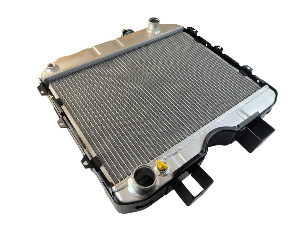 Радіатор охолодження двигуна УАЗ 3-х рядний (трубчасто-стрічковий) Мукачево - фото 3