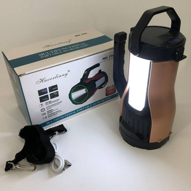 Потужний ліхтар для риболовлі, Кемпінговий світильник, Кемпінговий складаний ліхтар MT-50 Львів - фото 6