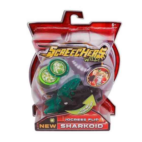 Машинка-трансформер Screechers Wild! S2 L1 Шаркоид (EU684204) Харьков