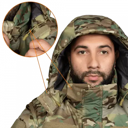 Тактична зимова куртка Patrol System 3.0 Dewspo RS (Мультикам) L Вінниця - фото 11