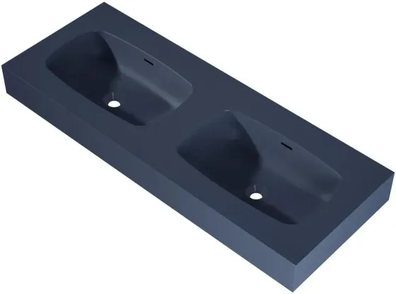 Раковина  Elita Dimple Duo 120Cm Marmur Navy Blue Matt 168890 Киев