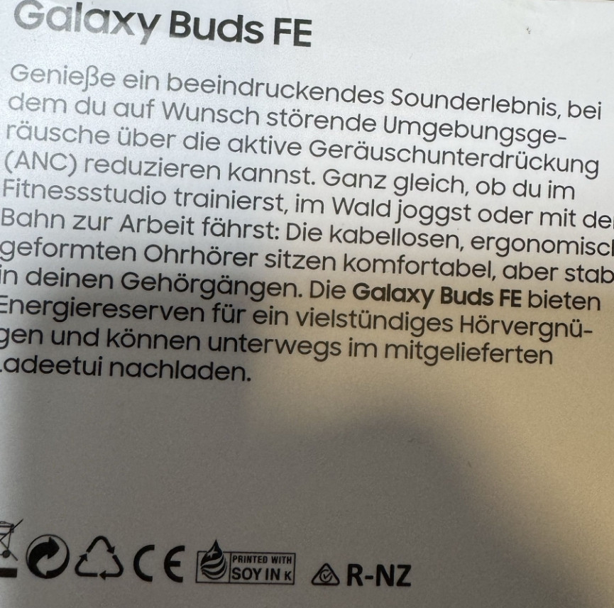 SAMSUNG Galaxy Buds FE нові оригінал Харків - фото 1