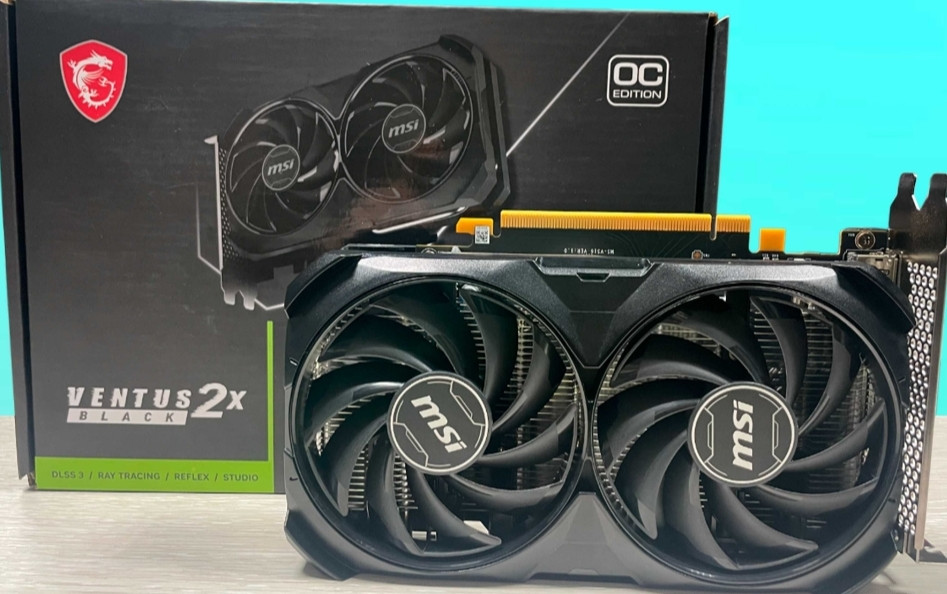 Игровая Видеокарта MSI RTX 4060 8Gb VENTUS 2X Black OC. Киев - изображение 4