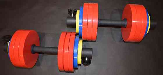 Гантели наборные 2 по 25 кг Гантели, гири, штанги и диски металлические Киев