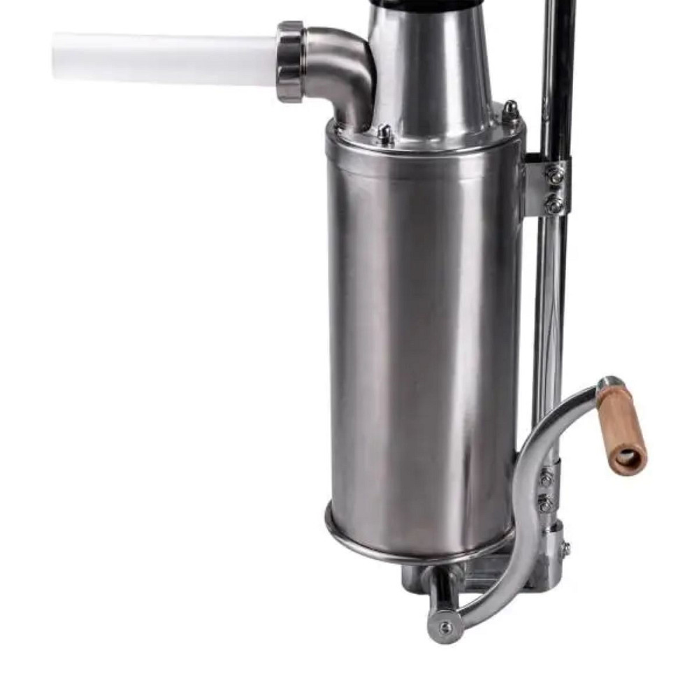 Вертикальний шприц для ковбаси 3 л з нержавіючої сталі шприц ковбасний 4 насадки 16788-7 Коломия - фото 5