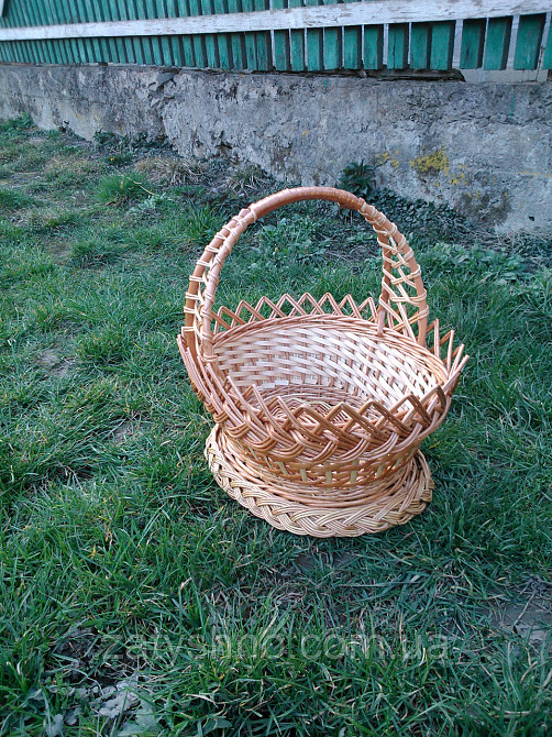 Кошик плетений новорічний Київ - фото 2