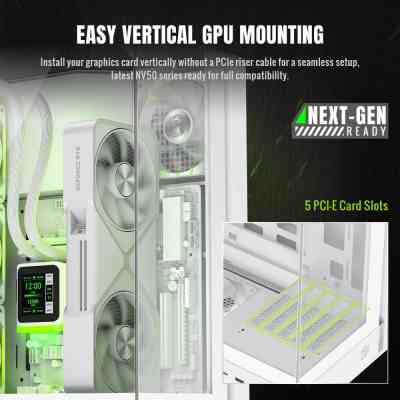 Корпус Gamemax T20 WH Винница