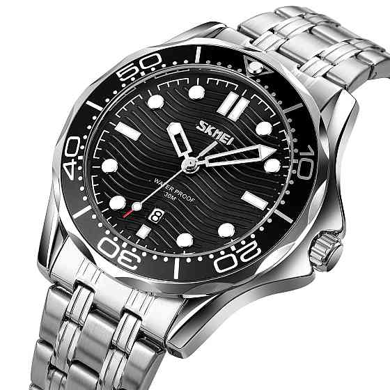 Skmei 9276SSIBK Silver-Black Steel Strap SBR Киев