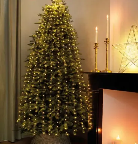 Гирлянда Конский хвост 600 LED 20 нитей длина 3 метра, желтый Коломия - фото 1