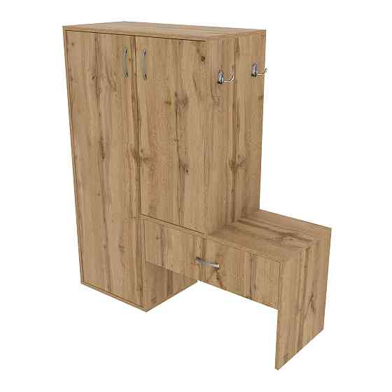 Тумба для обуви №6, Дуб Аппалачи, 1100/360/1200 Львов