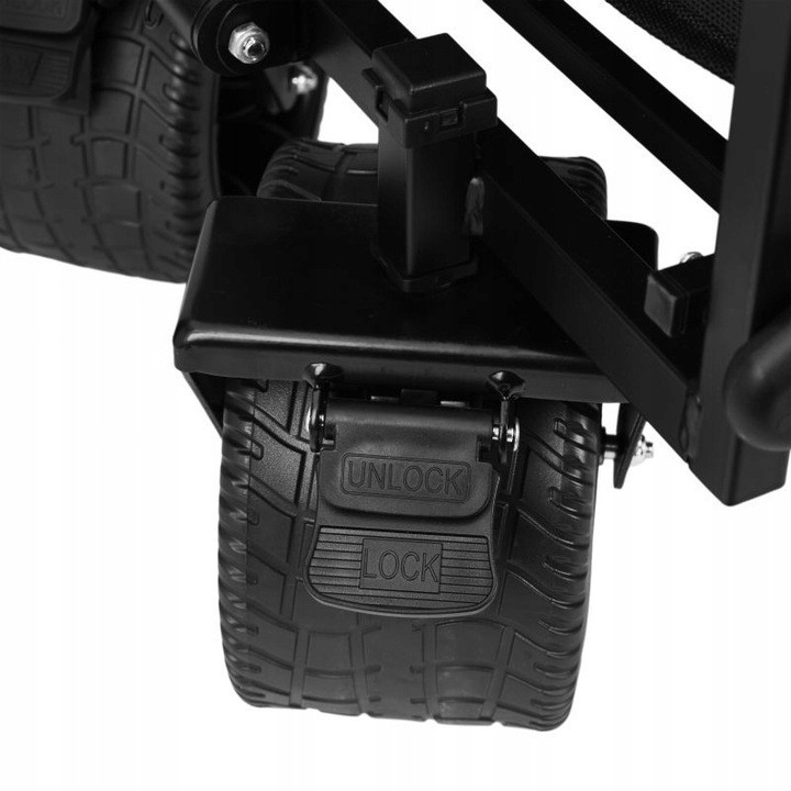 Транспортний візок складаний 160 літрів для вантажів Kraft&Dele (KD3089) Нововолинськ - фото 9