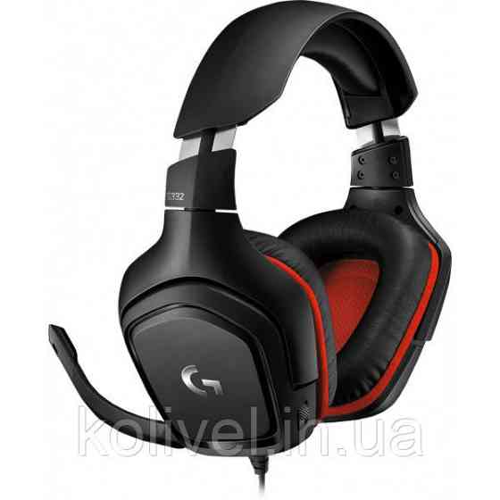 Навушники Logitech G332 Wired Gaming Headset BLACK (981-000757) Киев