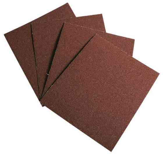 Папір шліфувальний (наждачка) на тканинній основі Р80 230*280 мм, 08-3108 Харків