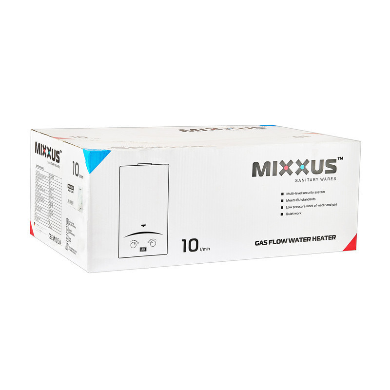 Газова колонка MIXXUS GWH-0510 BASIC GLASS димохідна 10 л/хв    ( WH0026 ) 28067 Харків - фото 6