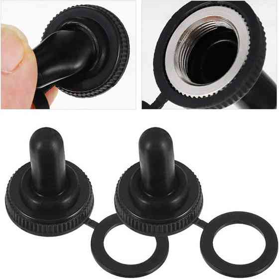 Влагозахисні силіконові колпачки для тумблера, 10 шт Київ