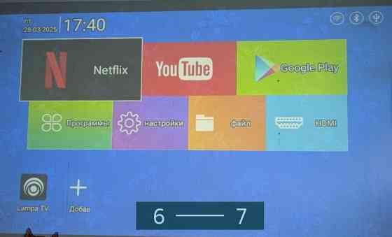 Проєктор MAGCUBIC HY300 з екраном Київ