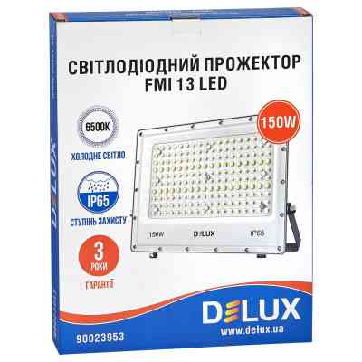 Прожектор Delux FMI 13 LED 150Вт 6500K_IP65 серый (90023953) Винница