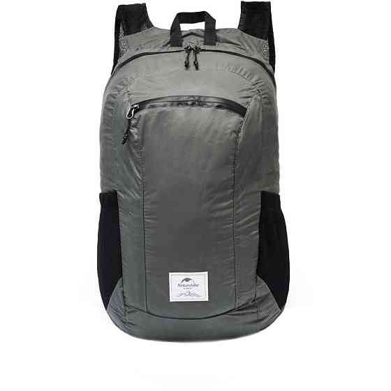 Рюкзак компактний надлегкий Naturehike Ultralight NH17A012-B, 18 л, сірий Київ