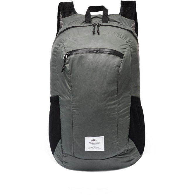 Рюкзак компактний надлегкий Naturehike Ultralight NH17A012-B, 18 л, сірий Київ - фото 1