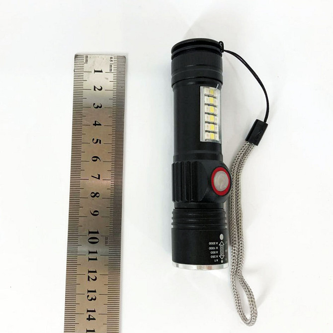 Ліхтар ручний батарейний SY-1903C-P50+SMD+RGB, Ліхтар для використання в темряві Police BL-C136-LM+COB YO-74 Львів - фото 6