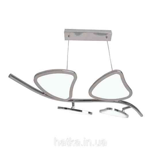 Люстра светодиодая подвесная лепестки белая Sirius 2901-4P (64W) Киев