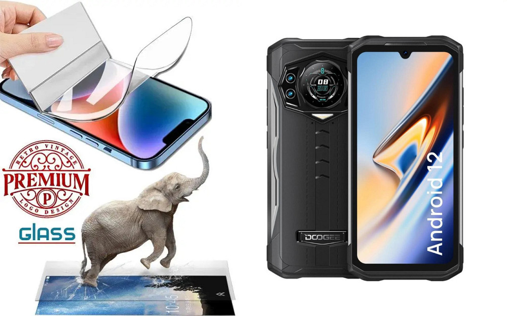 Полиуретановая пленка Doogee S98, S98 Pro, Premium, толщина 0,2 мм Киев - изображение 1