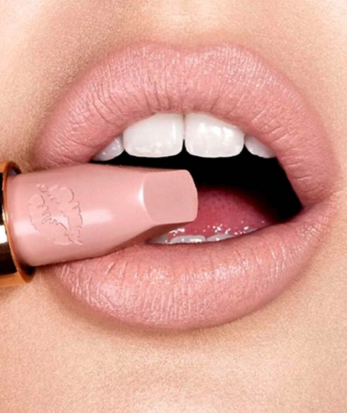 Помада Charlotte Tilbury Hot Lips Kim K.W — сатинова нюдова помада бежево-рожева Kim KW, 3.5г Слов'янськ - фото 5