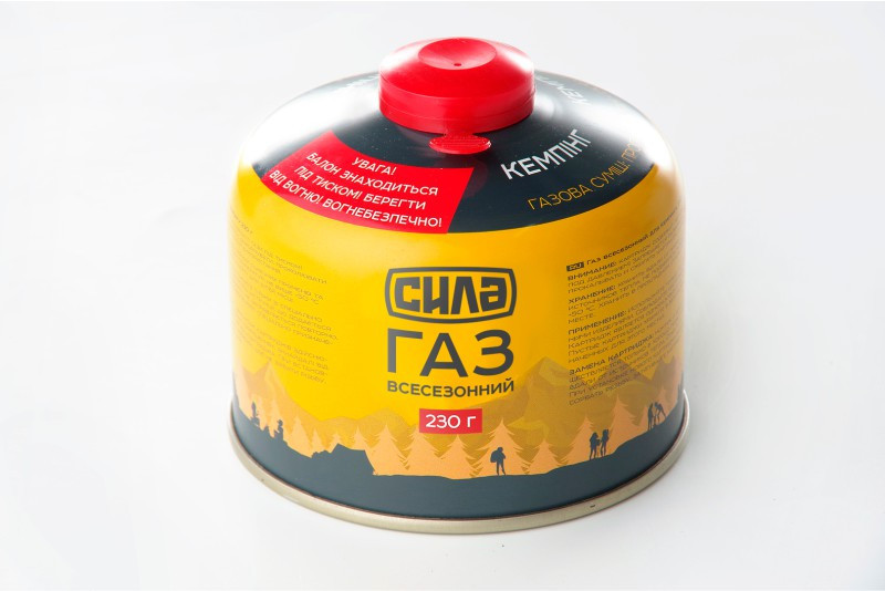 Газ у балоні з різьбою 230 г Сила 680246 (Корея) Вінниця - фото 1