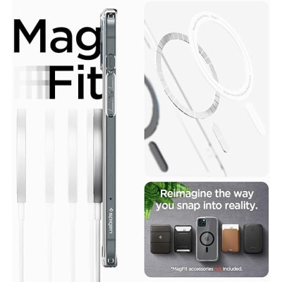 Чехол для мобильного телефона Spigen Apple iPhone 15 Ultra Hybrid MagFit Black (ACS06803) Винница - изображение 8