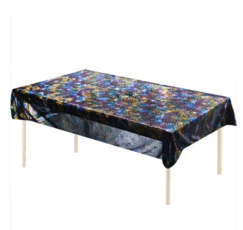 Скатерть на Хэллоуин 140 на 220 см разноцветный Киев - изображение 1