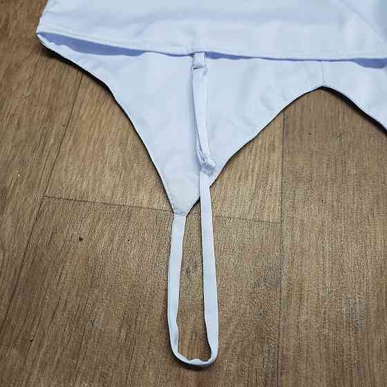 Женская ночная рубашка шелковая на регулируемых бретельках Белый XS Харьков