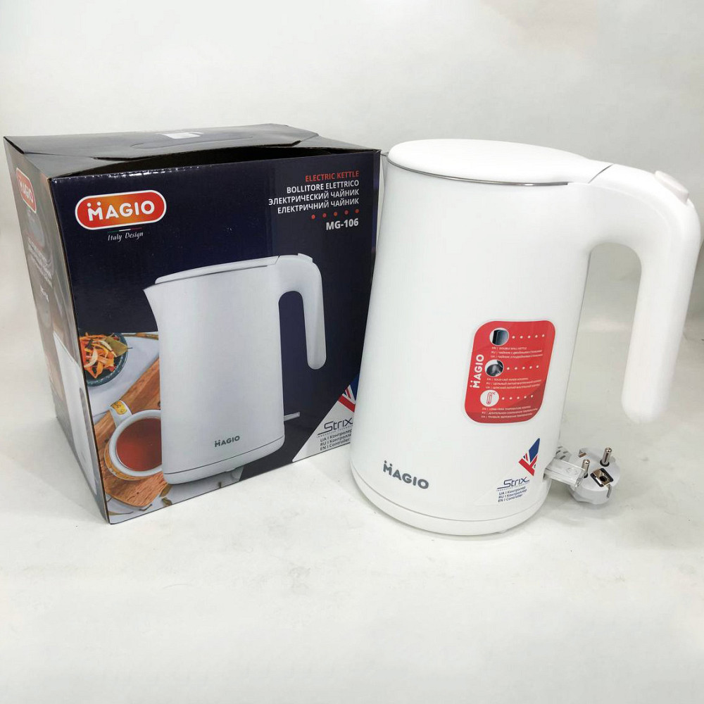 Чайник красивый электрический, Хороший электронный чайник, Электрочайник нержавейка VX-86 Львов - изображение 4