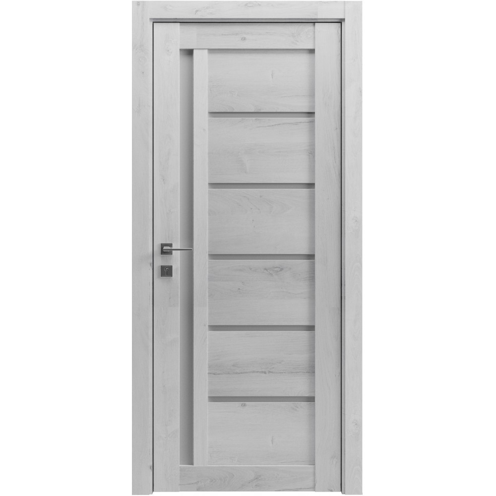 Дверь ГРАНД Lux-6 Нордик Полотно, покрытие ECO шпон Киев - изображение 1