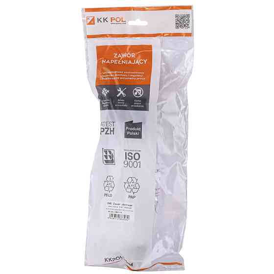 Клапан заповнення K.K.POL 350/ZND/113-00-T0, 3/8″ МО, нижн. латунь Луцьк