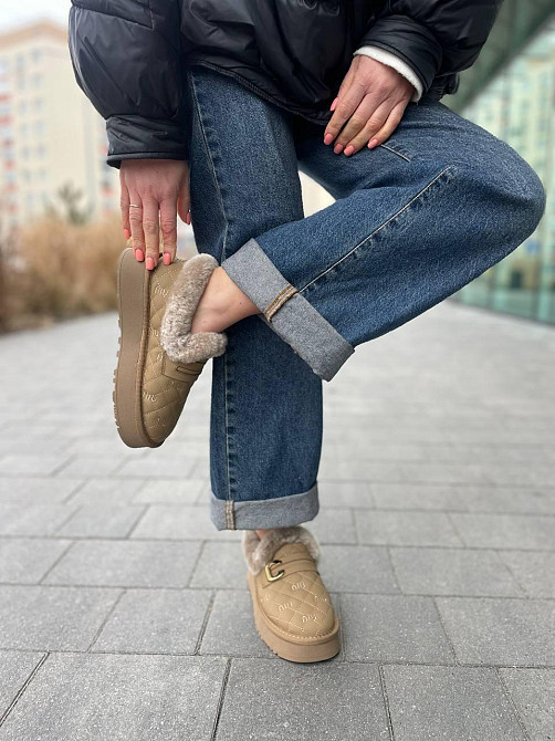 WSMR Угги жіночі WSMR K3 бежеві (зима, шкіра натуральна) (5728) 40 Коломия - фото 5