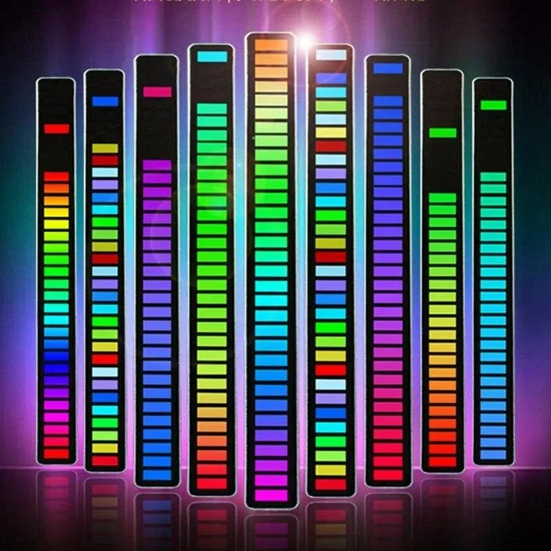 Світильник-еквалайзер з Bluetooth та акумулятором D-09-RGB Київ - фото 5