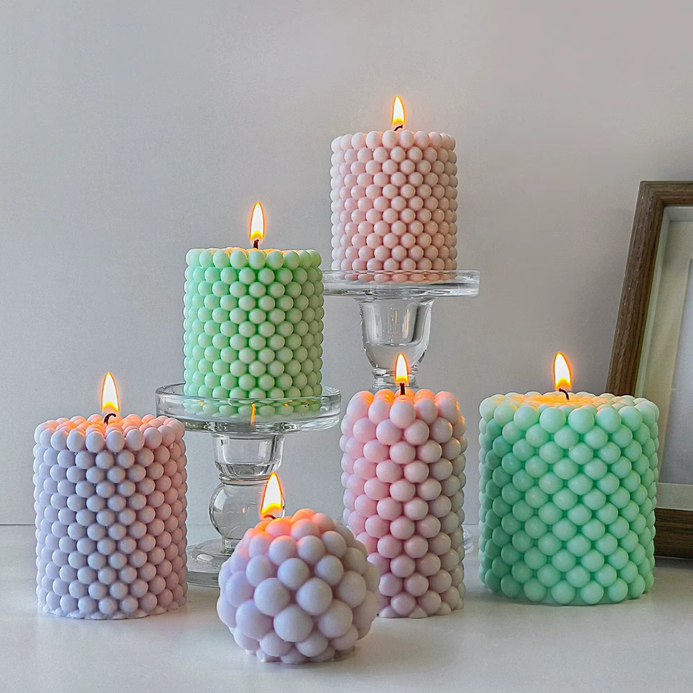 Силиконовая форма для изготовления свечи, молд для изделий из соевого,пчелиного воска и парафина 75 х 75 х 81 мм Каменец-Подольский - изображение 5