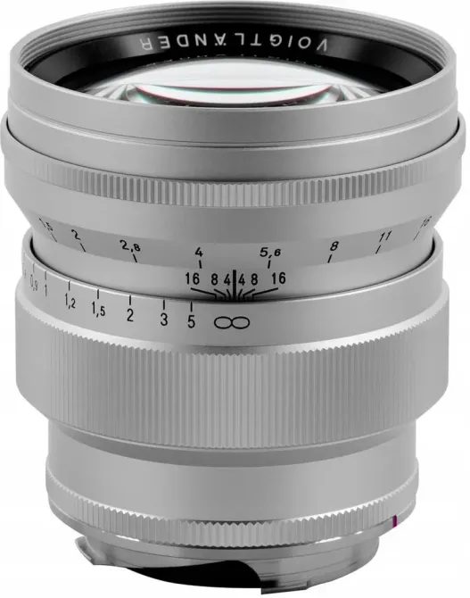 Об'єктив Voigtlander Nokton 75 mm f/1,5 do Leica M srebrny Київ - фото 1