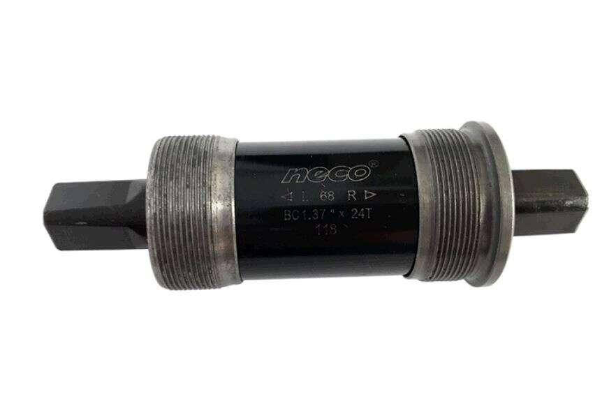 Каретка велосипедная неразборная (квадрат) (L-118mm) (B910) Мукачево - изображение 1